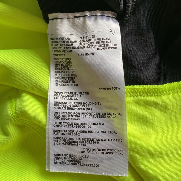 Pearl Izumi Mens Quest Full Zip Cycling Jersey - Picture 10 of 11